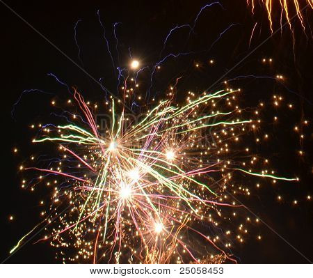 fireworks display