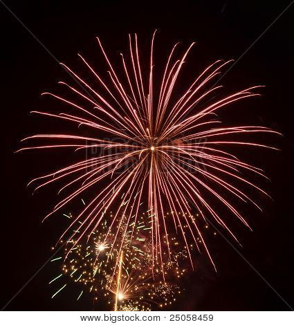 fireworks display