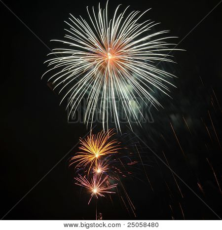 fireworks display