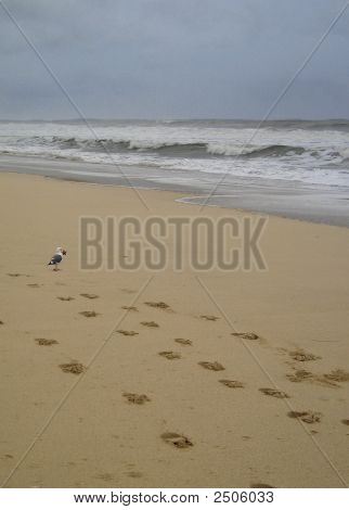 Stormachtige Beach