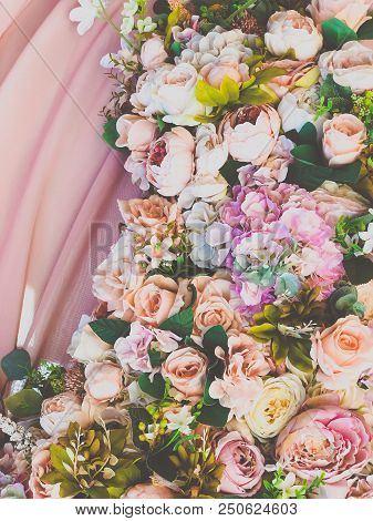 Beautiful Bouquet Of Fresh Summer Flowers