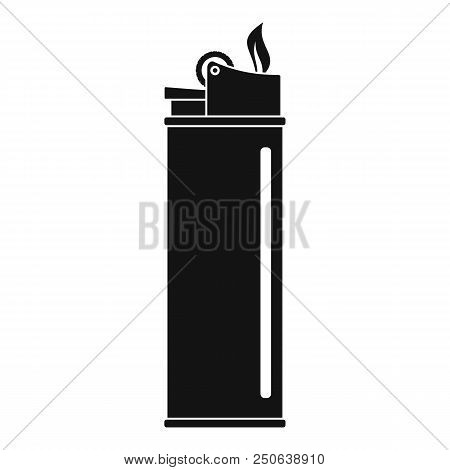 Lighter Icon. Simple Illustration Of Lighter Vector Icon For Web Design Isolated On White Background