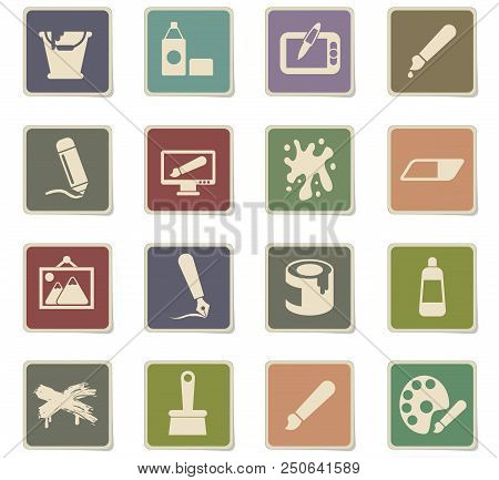 Art Vector Icons For Web And User Interface Design