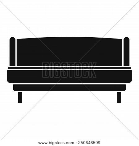 Strong Sofa Icon. Simple Illustration Of Strong Sofa Vector Icon For Web Design Isolated On White Ba