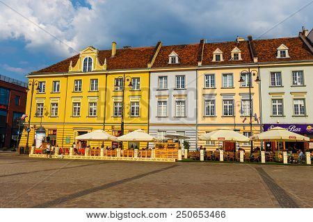 Bydgoszcz, Poland, May 31, 2018: Old Town In Bydgoszcz. Bydgoszcz Is Architecturally Rich City, With
