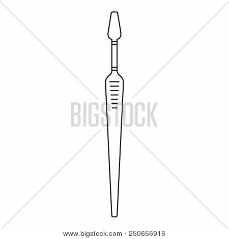 Strong Toothbrush Icon. Outline Illustration Of Strong Toothbrush Vector Icon For Web Design Isolate