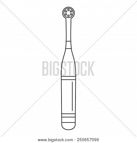 Brand Electric Toothbrush Icon. Outline Illustration Of Brand Electric Toothbrush Vector Icon For We