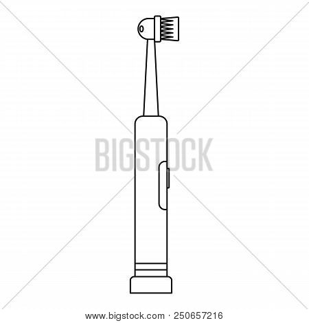 Electrical Toothbrush Icon. Outline Illustration Of Electrical Toothbrush Vector Icon For Web Design