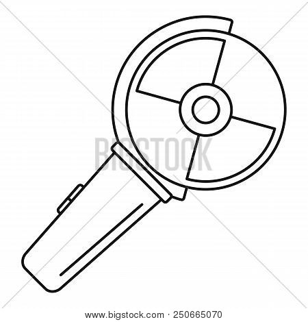 Angle Grinder Icon. Outline Illustration Of Angle Grinder Vector Icon For Web Design Isolated On Whi