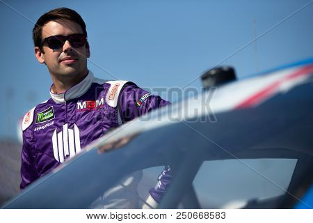 July 13, 2018 - Sparta, Kentucky, USA: Timmy Hill (66) gets ready to qualify for the Alsco 300 at Kentucky Speedway in Sparta, Kentucky.