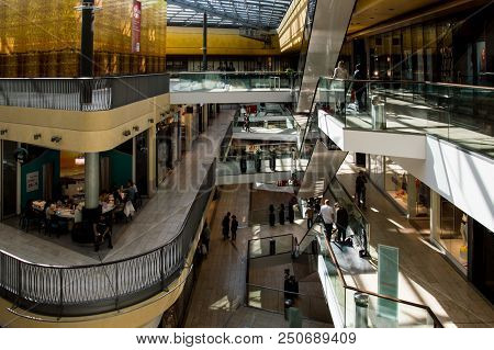 04.07.2018 Germany, The City Of Dortmund, A Huge Trade Center Thier-galerie