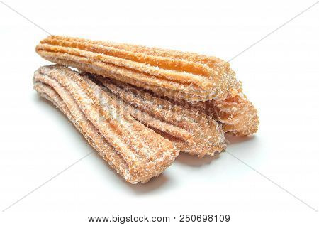 Churros Isolated On White Background