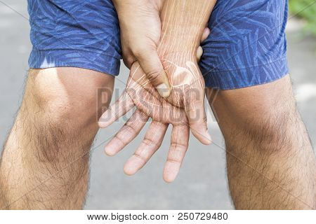 Wrist Muscle Pain White Background Wrist Pain
