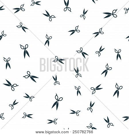 Scissors Seamless Pattern Cover. Scissors Icon Creative Design. Wallpaper, Web Design, Textile, Prin