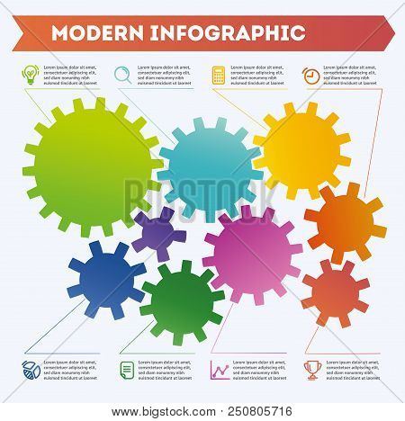 Infographic. Modern Infographic. Illustration Of Modern Infographics. Illustration Of Modern Infogra