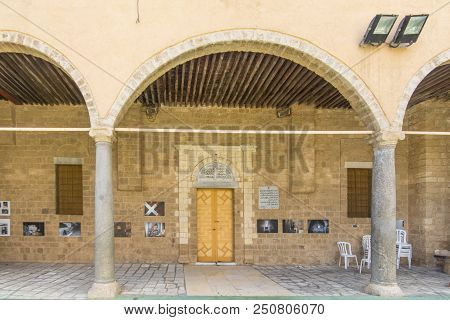 Haifa, Israel - July 21, 2018: The Facade Of The Church Of Our Lady, In Haifa, Israel