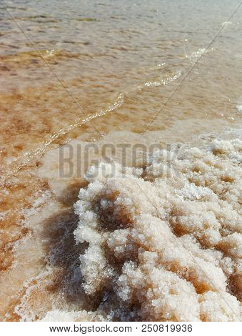 Lowest Salty Lake In World Below Sea Level Dead Sea, Full Of Minerals Near Luxury Vacation Resort Ei