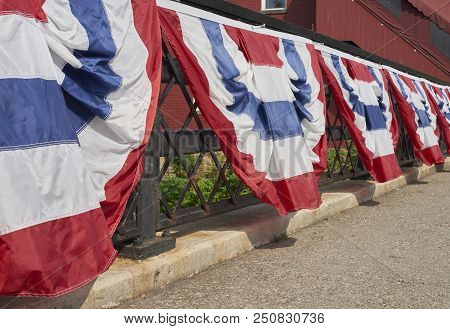Memorial Day Parade 2012. Chagrin Falls, Ohio - Patriotic Banners