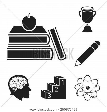 Pencil, Elastic, Universe, Solar, System, Steps, Place, Numbers, School, Education, Training, Instit