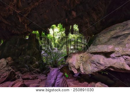 Hup Pa Tat, Famous Tour Destination Forest The Central Valley Uthai Thani, Uthai Thani Is Small Town