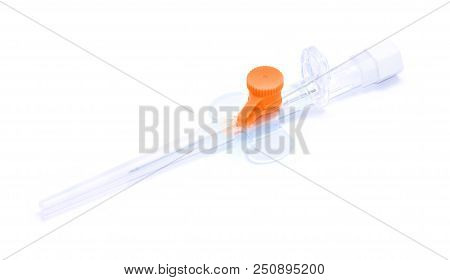 Iv Catheter, Intravenous Catheter, Needle Stabbing Blood Vessels