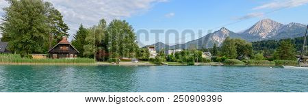 Lake Fakkar On Carinthia, Austria