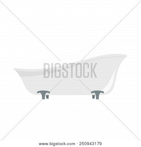 Bubblebath In Bathtube Icon. Flat Illustration Of Bubblebath In Bathtube Vector Icon For Web Isolate