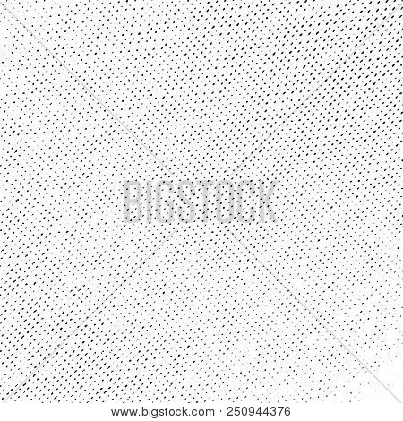 Distress Thread Used Texture. Grunge Rough Dirty Background. Shabby Black Cotton Cover. Overlay Aged