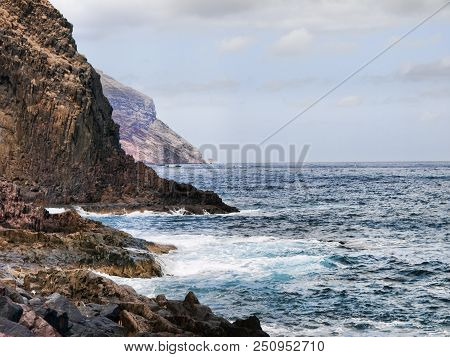 Cala Del Sifon And Cap De San Andres Near Playa De Las Teresitas In Tenerife Canary Islands Spain