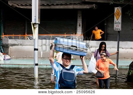 Bangkok pod vodou