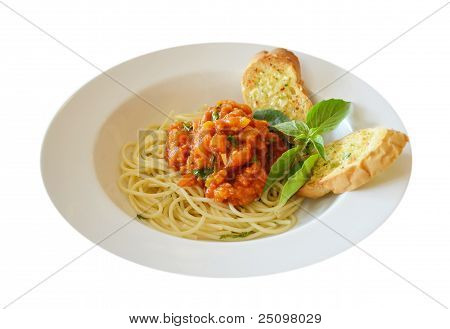 Pasta med tomatsauce