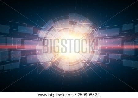 Media Multi Channel Futuristic Graphics Design Illustration Abstract For Background Wallpaper