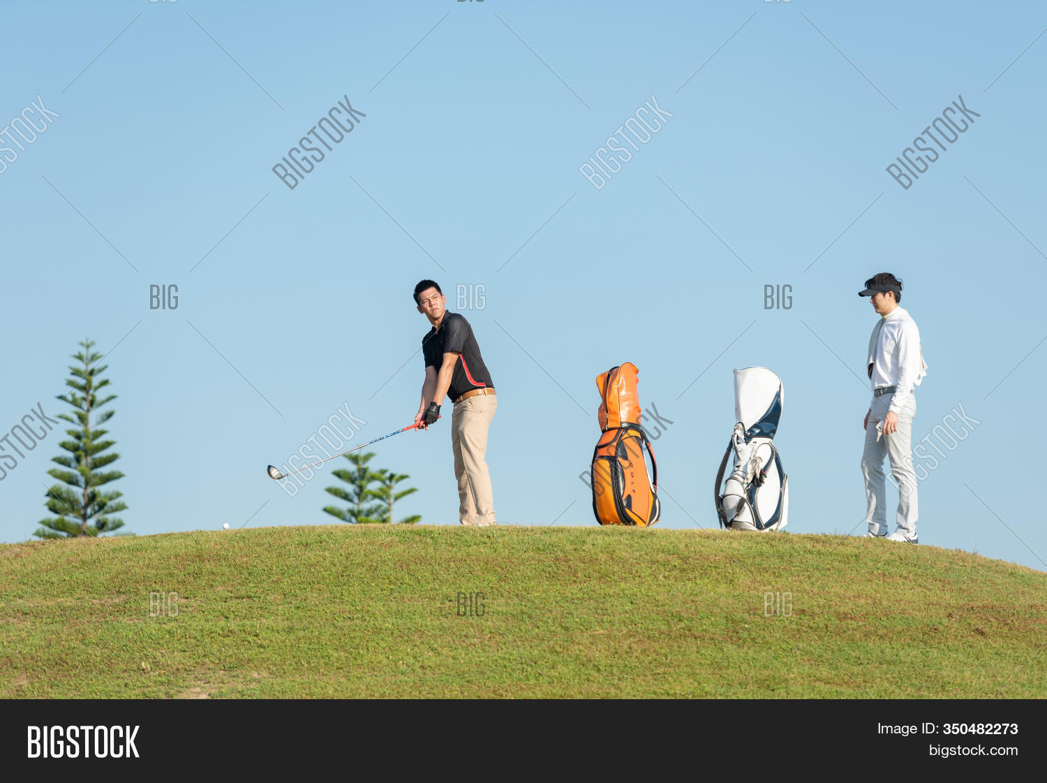 Group Golfer Sport Image & Photo (Free Trial) Bigstock