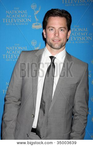 LOS ANGELES - JUN 17:  Michael Muhney arriving at the 38th Annual Daytime Creative Arts & Entertainment Emmy Awards at Westin Bonaventure Hotel on June 17, 2011 in Los Angeles, CA