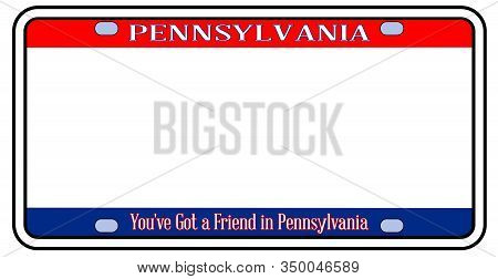 Blank Pennsylvania Vector Photo Free Trial Bigstock