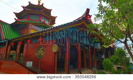 The Cheng Ho Mosque In Surabaya Is A Chinese Muslim Nuance, Surabaya, East Java Indonesia, 9 Februar