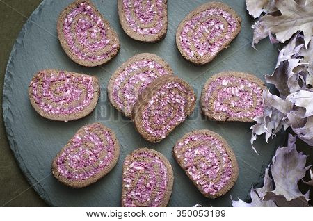 Chocolate Biscuit Roll With Coconut Without Baking
