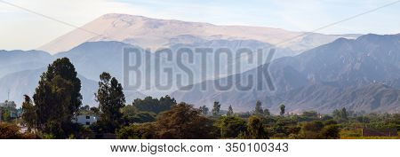 Cerro Blanco Sand Dune Panoramic View, The Highest Dunes On The World, Located Near Nasca Or Nazca T
