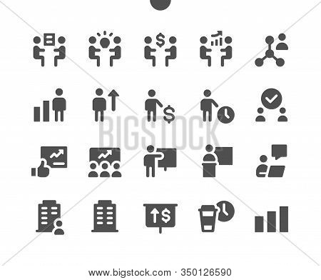 Business V5 Ui Pixel Perfect Well-crafted Vector Solid Icons 48x48 Ready For 24x24 Grid For Web Grap