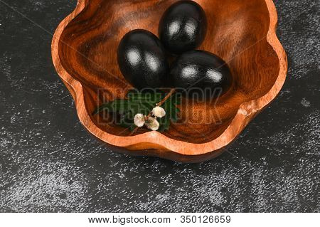 Dark Eggs. Black Easter Concept. Black Eggs. Easter For Black People.