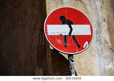 Aucun signe d'entrée