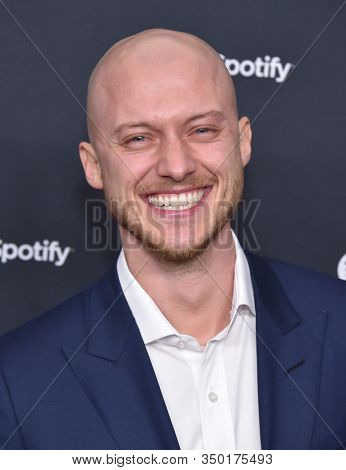 LOS ANGELES - JAN 23:  Johannes Bartl arrives for the Spotify Best New Artist 2020 Party on January 23, 2020 in Los Angeles, CA                