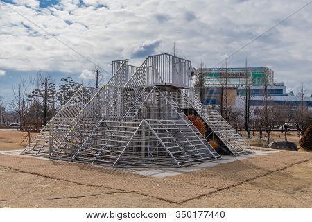 Large Metal Observation Tower