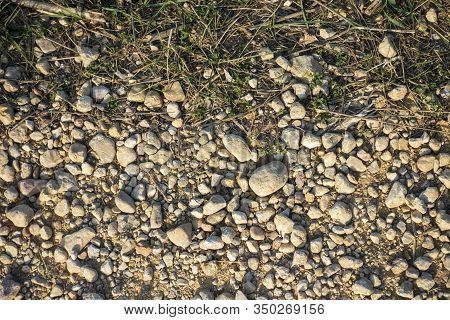 A Background With A Lot Of Stones
