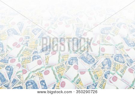 King Matyas Portrait On Hungary 1000 Forint 2006 Banknote Pattern