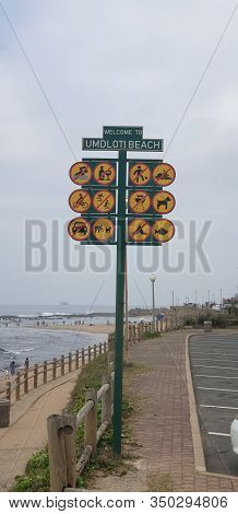 Umdloti,is A Small Resort Town On The Kwazulu-natal North Coast, South Africa That Is Situated North