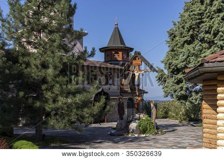 Lesje, Serbia - - August 11, 2019: Lesje Monastery Of The Blessed Virgin Mary, Sumadija And Western 