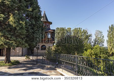 Lesje, Serbia - - August 11, 2019: Lesje Monastery Of The Blessed Virgin Mary, Sumadija And Western 