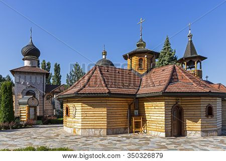 Lesje, Serbia - - August 11, 2019: Lesje Monastery Of The Blessed Virgin Mary, Sumadija And Western 