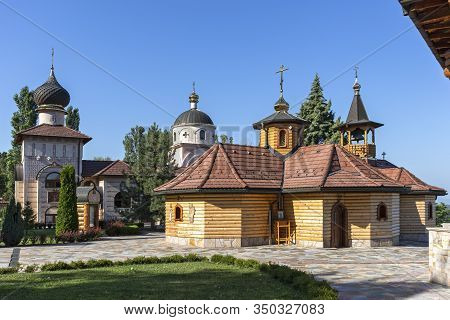 Lesje, Serbia - - August 11, 2019: Lesje Monastery Of The Blessed Virgin Mary, Sumadija And Western 